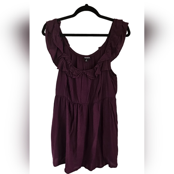 torrid Tops - Women's Purple Tank Top Shirt Torrid  Size 2